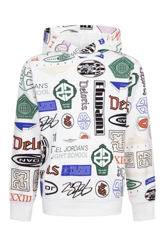 Sweat à capuche Essentials - Jordan - Blanc, noir et vert