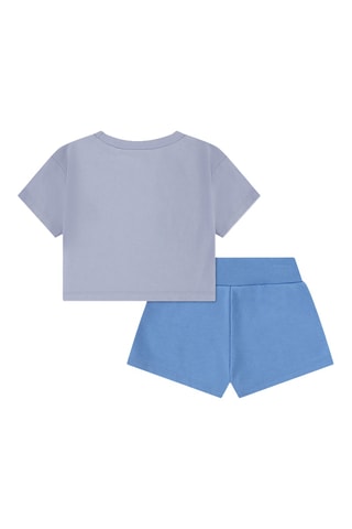 Top et short - Bleu