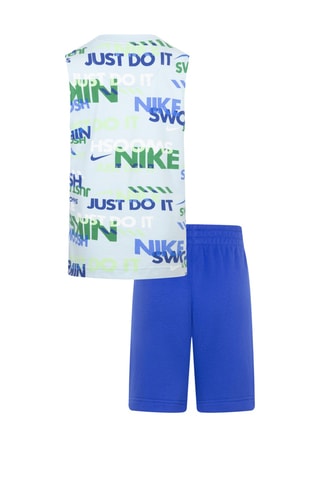 Débardeur et short - Bleu