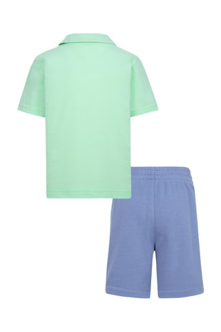 Polo et short - Bleu