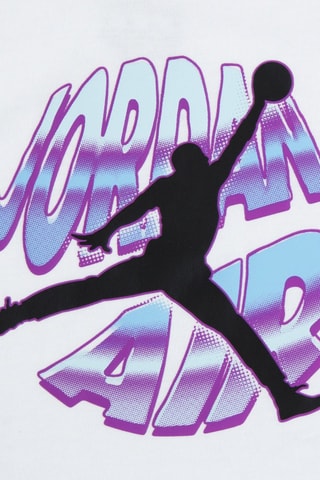 Tshirt et short - Blanc, bleu et violet