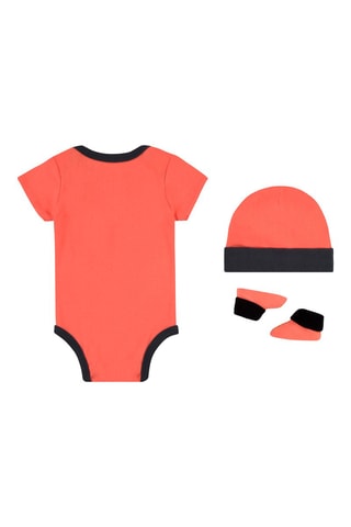 Ensemble 3 pièces - Blanc, noir et rose