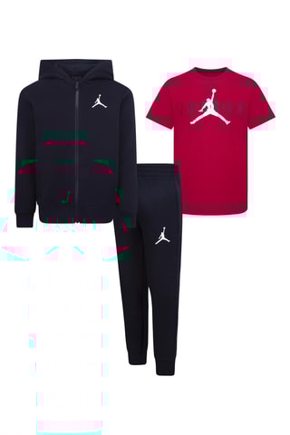 Ensemble 3 pièces Essentials - Noir et rouge