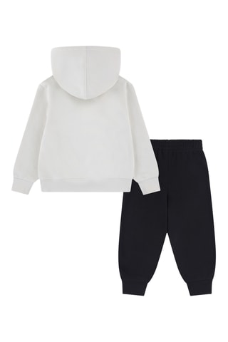 Sweat à capuche et jogging - Blanc