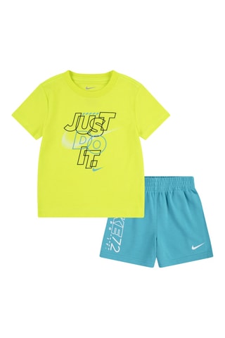 T-shirt et short - Bleu