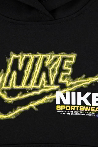 Sweat à capuche et pantalon polaires - Noir