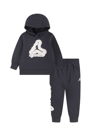 Sweat à capuche et pantalon - Jordan - Blanc et noir