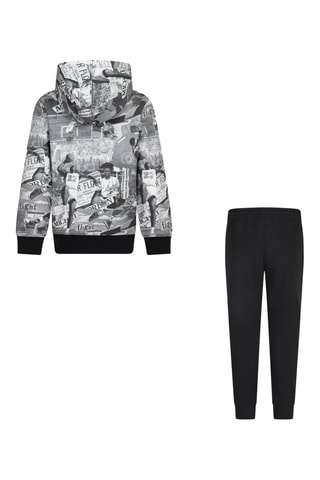 Sweat à capuche et pantalon polaires - Nike - Noir