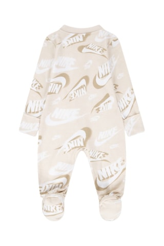 Grenouillère AOP - Nike - Blanc et beige