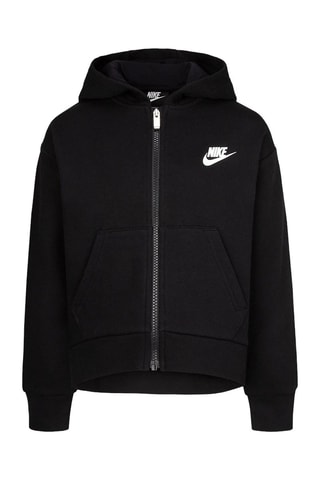 Sweat polaire à capuche - Noir