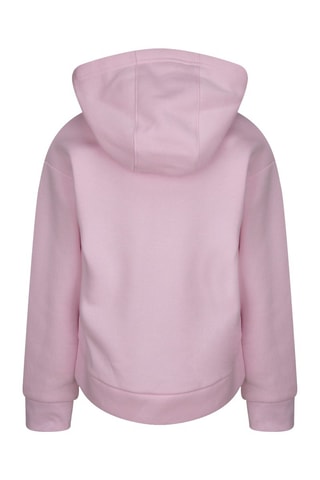 Sweat polaire à capuche - Rose