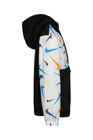 Coupe-vent à capuche - Noir