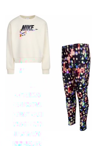 Sweat et legging - Blanc, rouge, bleu, jaune et rose