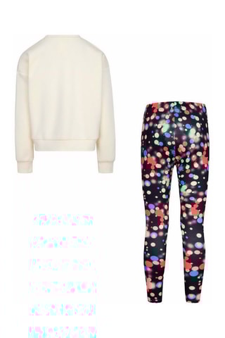 Sweat et legging - Blanc, rouge, bleu, jaune et rose
