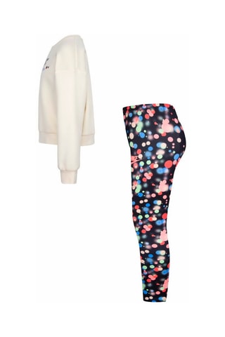 Sweat et legging - Blanc, rouge, bleu, jaune et rose