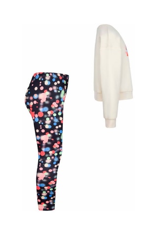 Sweat et legging - Blanc, rouge, bleu, jaune et rose