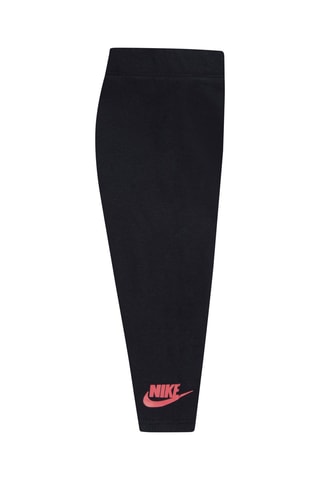 Sweat à capuche et legging - Noir