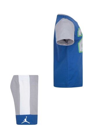 Tshirt et short - Bleu et gris