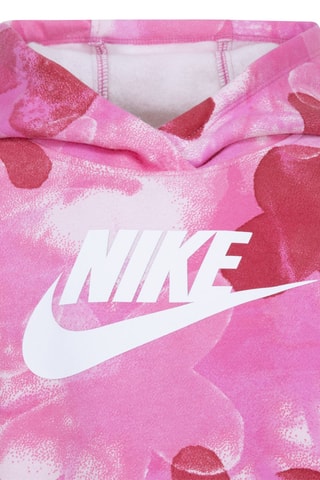 Sweat et jogging polaire tie and dye - Blanc, rouge et rose