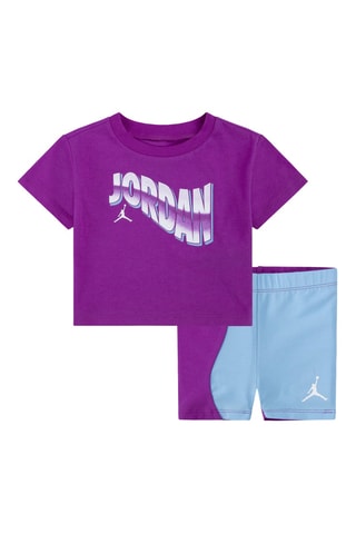 T-shirt et short - Bleu