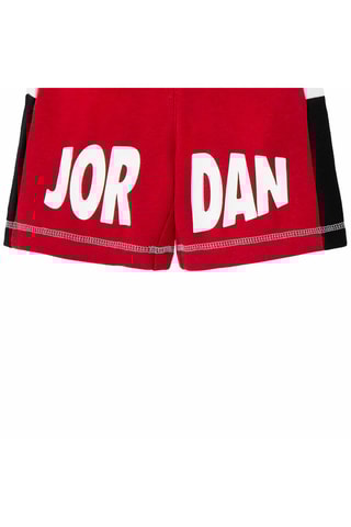 Tshirt et short - Blanc, noir et rouge