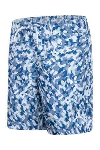 Short Poolside - Bleu et blanc