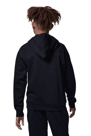 Sweat à capuche - Noir, violet et blanc