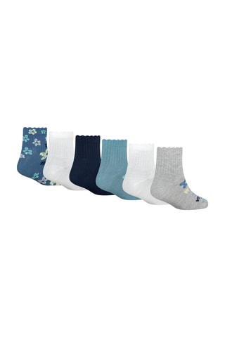 6 paires de chaussettes - Bleu