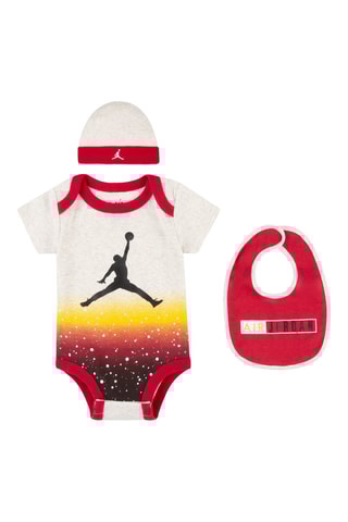 Ensemble 3 pièces - Blanc, rouge et jaune