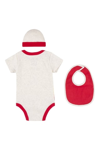 Ensemble 3 pièces - Blanc, rouge et jaune