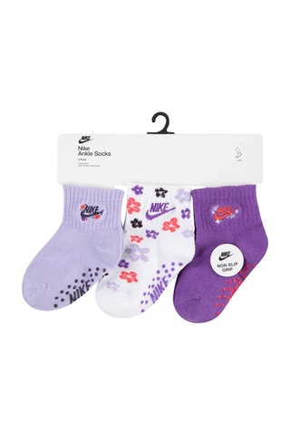 3 paires de chaussettes - Violet