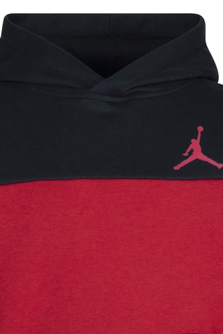 Sweat à capuche - Jordan - Blanc, noir et rouge