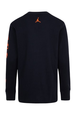 T-shirt Flames - Jordan - Bleu et rouge