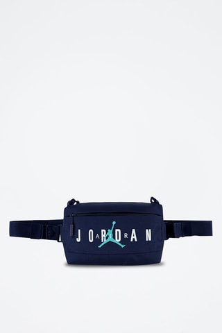 Sac bandoulière - Blanc, bleu et vert