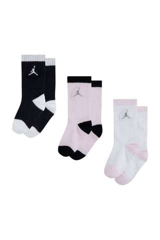 3 paires de chaussettes antidérapantes Jhn Speckle - Jordan - Rose