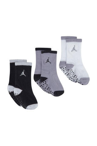 3 paires de chaussettes antidérapantes Jhn Speckle - Jordan - Gris