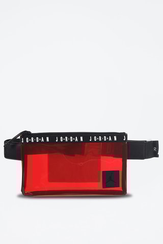 Sac banane - Blanc, noir et rouge