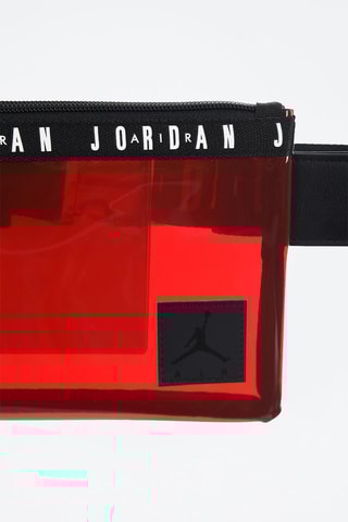 Sac banane - Blanc, noir et rouge