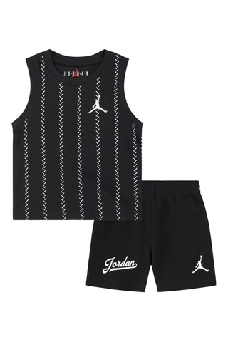 Débardeur et short - Blanc et noir