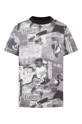 Tshirt Brooklyn - Blanc, noir et gris