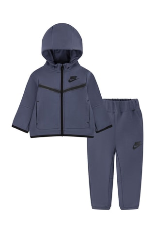 Sweat à capuche et pantalon polaire Tech - Nike - Gris