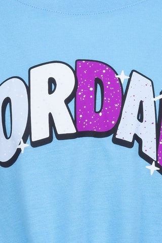 Tshirt noué et short Jumpman - Noir et bleu