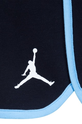 Tshirt noué et short Jumpman - Noir et bleu