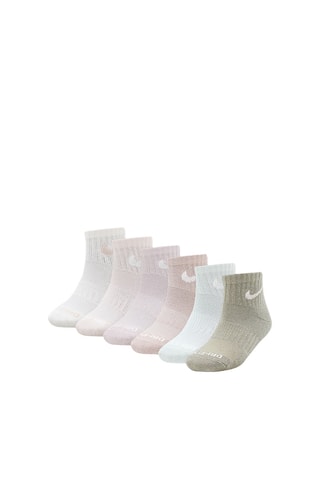 6 paires de chaussettes - Blanc