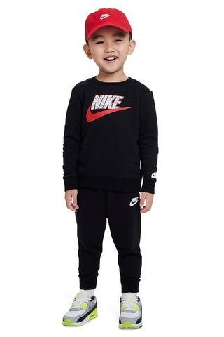 Sweat et pantalon - Blanc, noir, rouge et gris