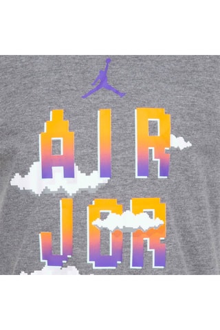 Débardeur et bermuda - Blanc, orange, violet et gris