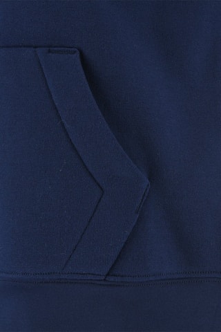 Sweat à capuche - Blanc et bleu