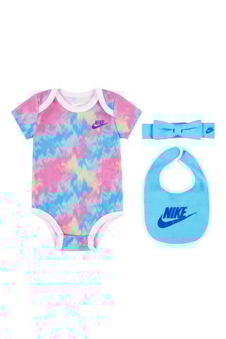 Ensemble 3 pièces - Nike - Blanc, bleu et rose
