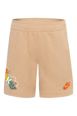 Short - Beige et orange