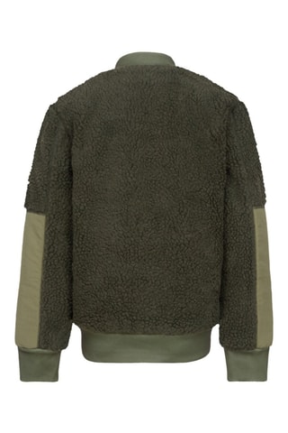 Bomber - Blanc, noir, vert et orange